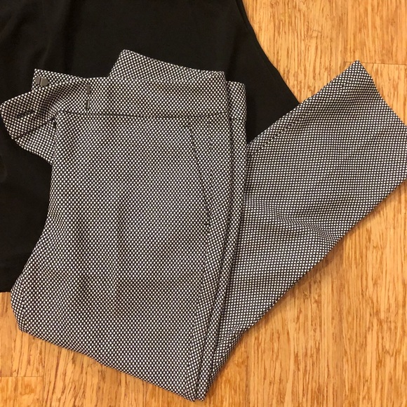 Classic black and white check pants - Picture 2 of 2